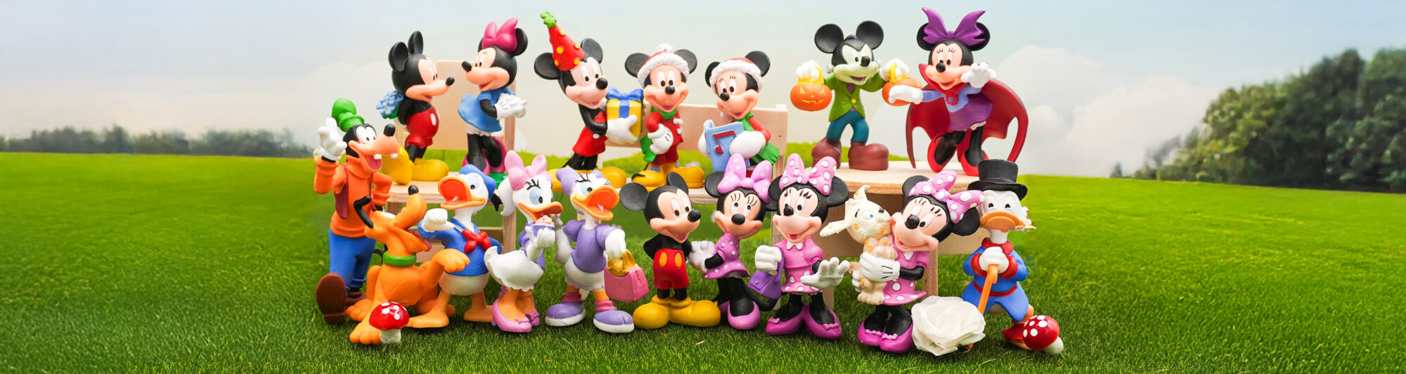 Figuras Mickey Mouse y sus amigos Disney BULLYLAND